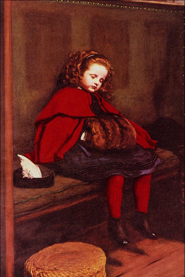 498071 My Second Sermon , Sir John Everett Millais A4 Photo Print