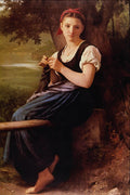 498072 Untitled (1869) , Aldolphe William Bougvereav A4 Photo Print