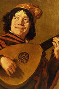 498096 The Jester , Judith Leyster A4 Photo Print