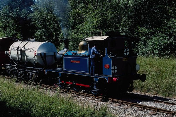 499007 P Class Bluebell With Goods Train Near Horsted Keynes A4 Photo Print