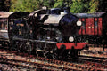 499014 Q Class No. 541 Near Horsted Keynes A4 Limited Edition Watercolour Print