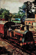 499017 _Bellerophon_ At Horsted Keynes A4 Limited Edition Watercolour Print