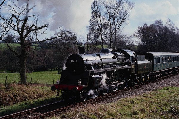 499020 No. 75027 Class 4 At Holywell A4 Photo Print