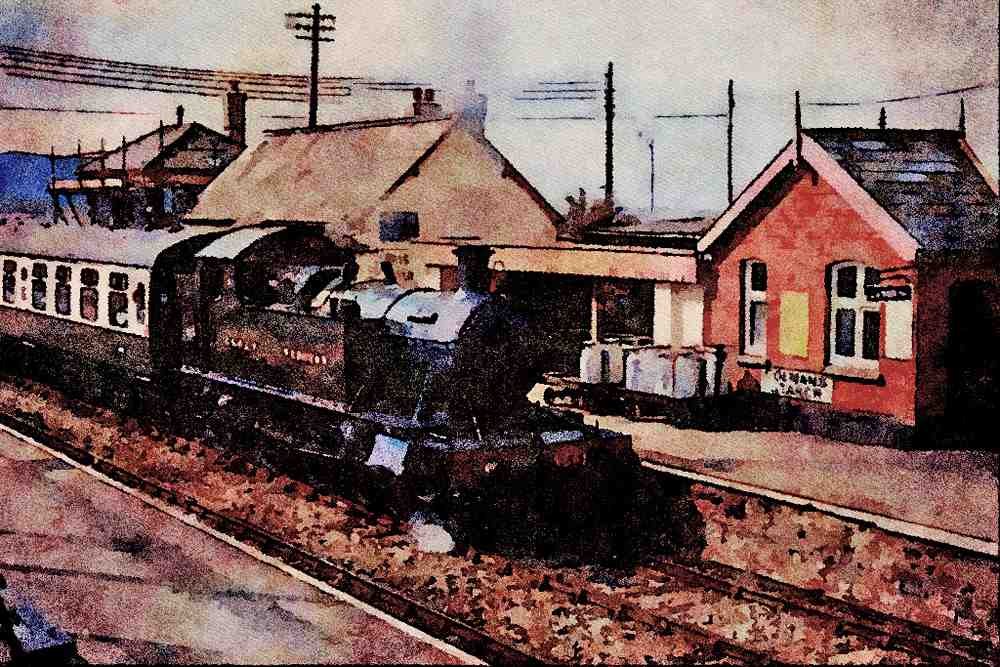 499028 West Somerset Railway A4 Limited Edition Watercolour Print