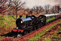 499039 No. 541 Q Class On Freshfield Bank A4 Limited Edition Watercolour Print
