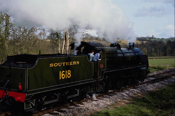 499045 U Class 1618 Near Horsted Keynes On The Bluebell Railway A4 Photo Print