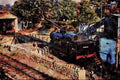 499046 Swanage Loco Shed A4 Limited Edition Watercolour Print