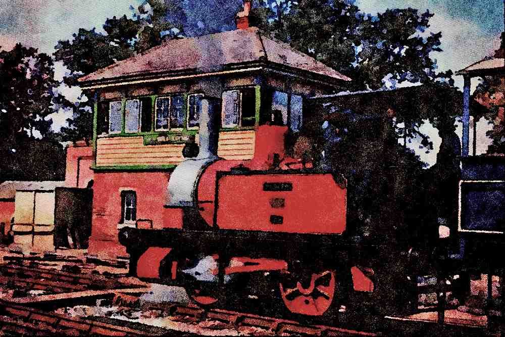 499047 _Baxter_ At Horsted Keynes A4 Limited Edition Watercolour Print