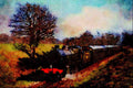 499048 U Class 1618 At Freshfield Bank A4 Limited Edition Watercolour Print