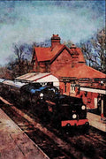 499050 No. 541 Q Class At Sheffield Park A4 Limited Edition Watercolour Print