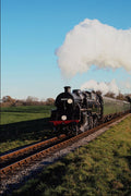 499052 Bluebell Railway Standard 4 Tank A4 Photo Print
