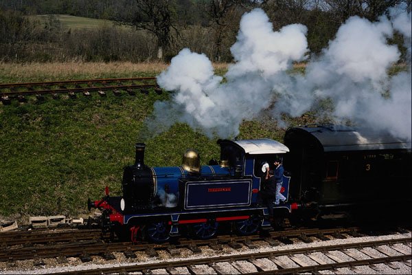 499063 P Class Bluebell At Horsted Keynes On The Bluebell Railway A4 Photo Print
