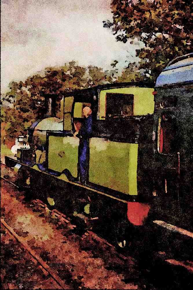 499069 Adams Class No. 488 At Sheffield Park Station A4 Limited Edition Watercolour Print