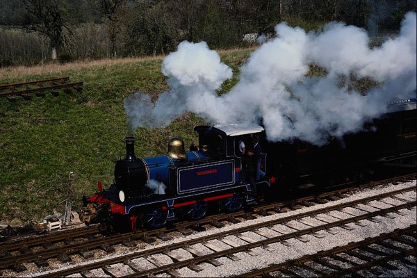 499072 P Class Bluebell At The Horsted Keynes On The Bluebell A4 Photo Print