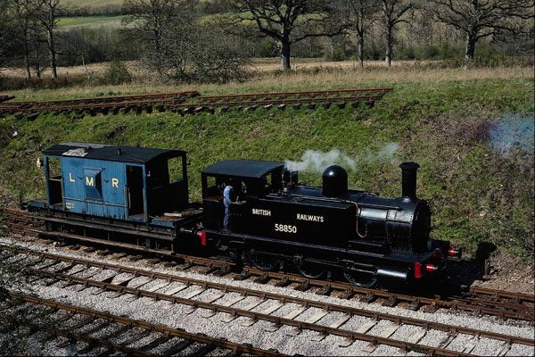 499074 North London Tank At Horsted Keynes On The Bluebell Railway A4 Photo Print