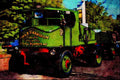 499077 Steam Lorry A4 Limited Edition Watercolour Print