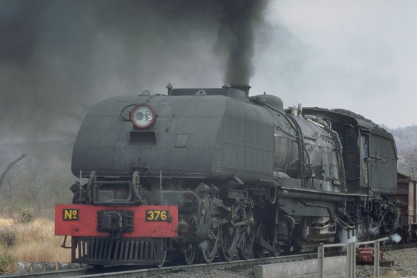 499089 Steam Train, Zimbabwe A4 Photo Print