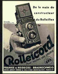 4K rolleicord camera 1930s Advert A4 Photo Print
