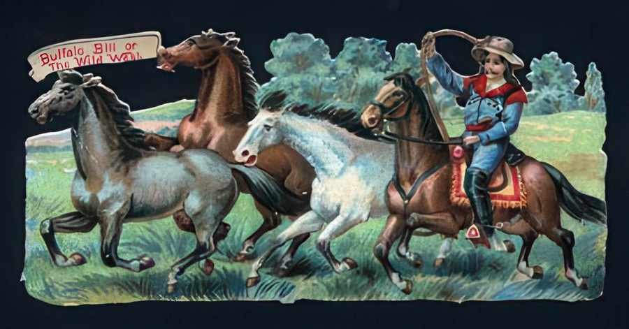 4L Buffalo Bill Ro Vintage Advert A4 Photo Print