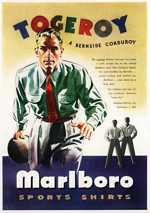 4L Marlboro Sports Vintage Advert A4 Photo Print
