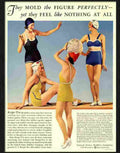 5 1940s swimwear advert 2 Advert A4 Photo Print