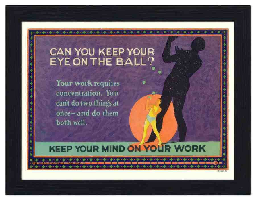 5 38 constructive organization posters motivational 1925 2 Vintage Advert A4 Photo Print