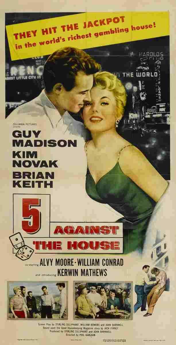 5 Against the House 04 film star poster A4 Photo Print