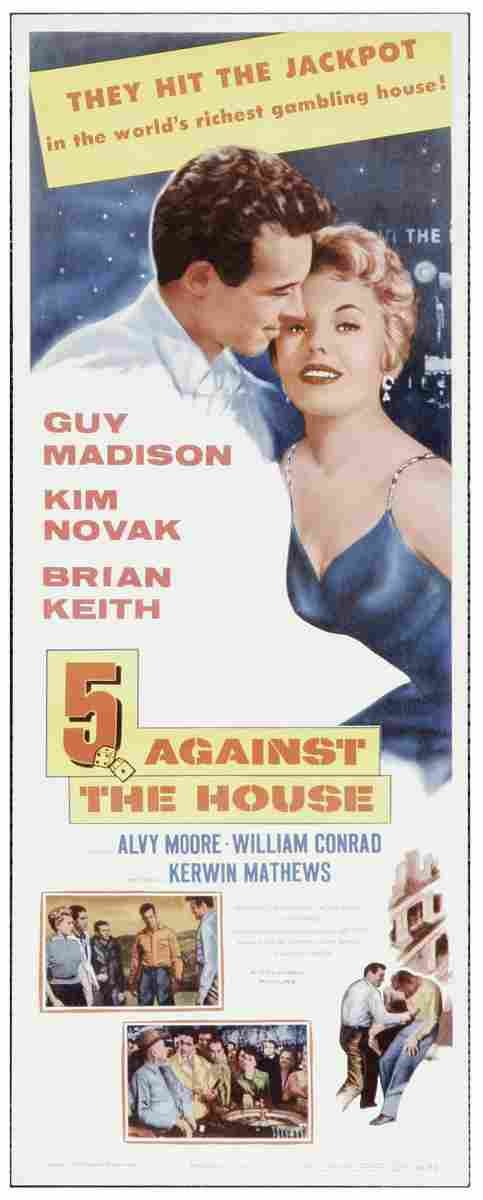 5 Against the House 05 film star poster A4 Photo Print