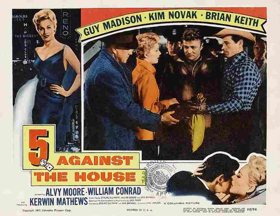 5 Against the House 12 film star poster A4 Photo Print