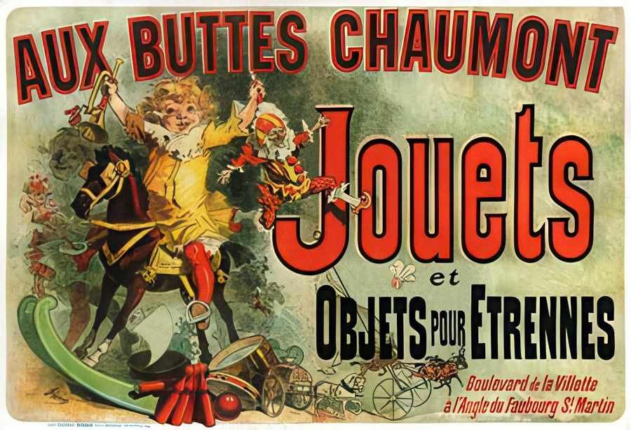 5 Cheret Aux Butte Vintage Advert A4 Photo Print