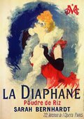5 Cheret La Diapha Vintage Advert A4 Photo Print