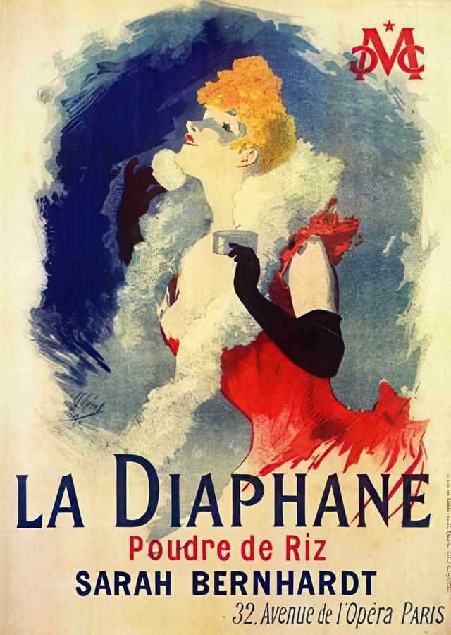 5 Cheret La Diapha Vintage Advert A4 Photo Print