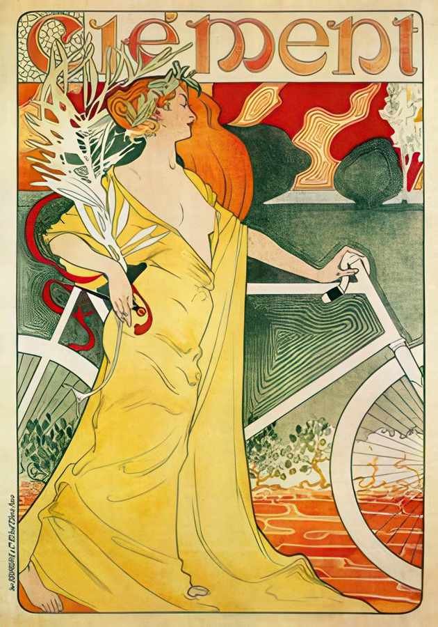 5 Cycles Clement 1 Vintage Advert A4 Photo Print
