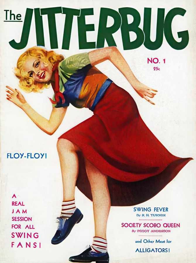 5 Jitterbug Vintage Advert A4 Photo Print