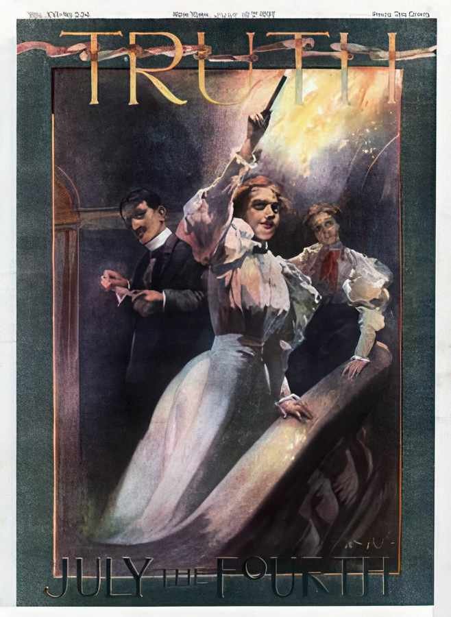 5 July The Fourth Vintage Advert A4 Photo Print
