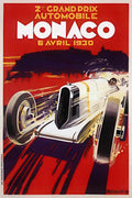 5 Monaco Grand Prix Vintage Advert A4 Photo Print