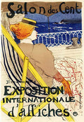 5 Salon des Cent 1 Vintage Advert A4 Photo Print