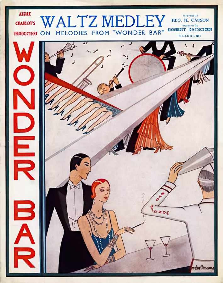 5 Wonder Bar Vintage Advert A4 Photo Print