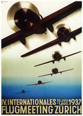 5 Zurich Air Show 1 Vintage Advert A4 Photo Print