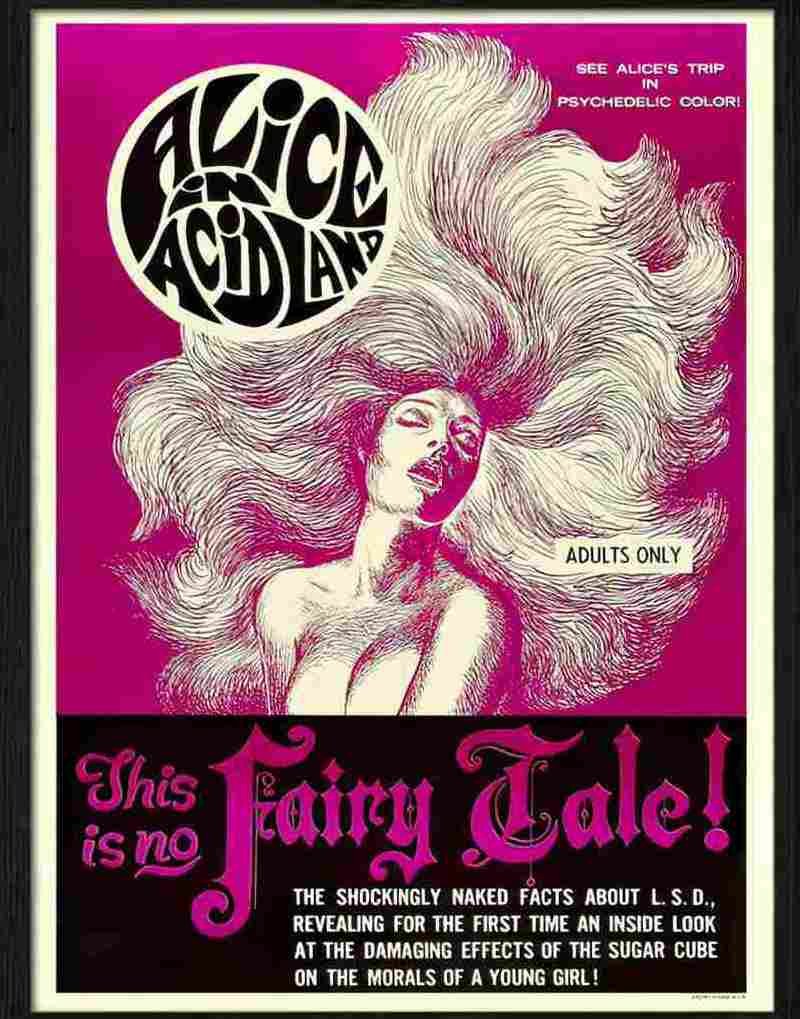 5 alice in acidland movie poster 2 Advert A4 Photo Print