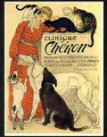 5 clinique cheron cats and dogs theophile alexandre steinlen franc Advert A4 Photo Print