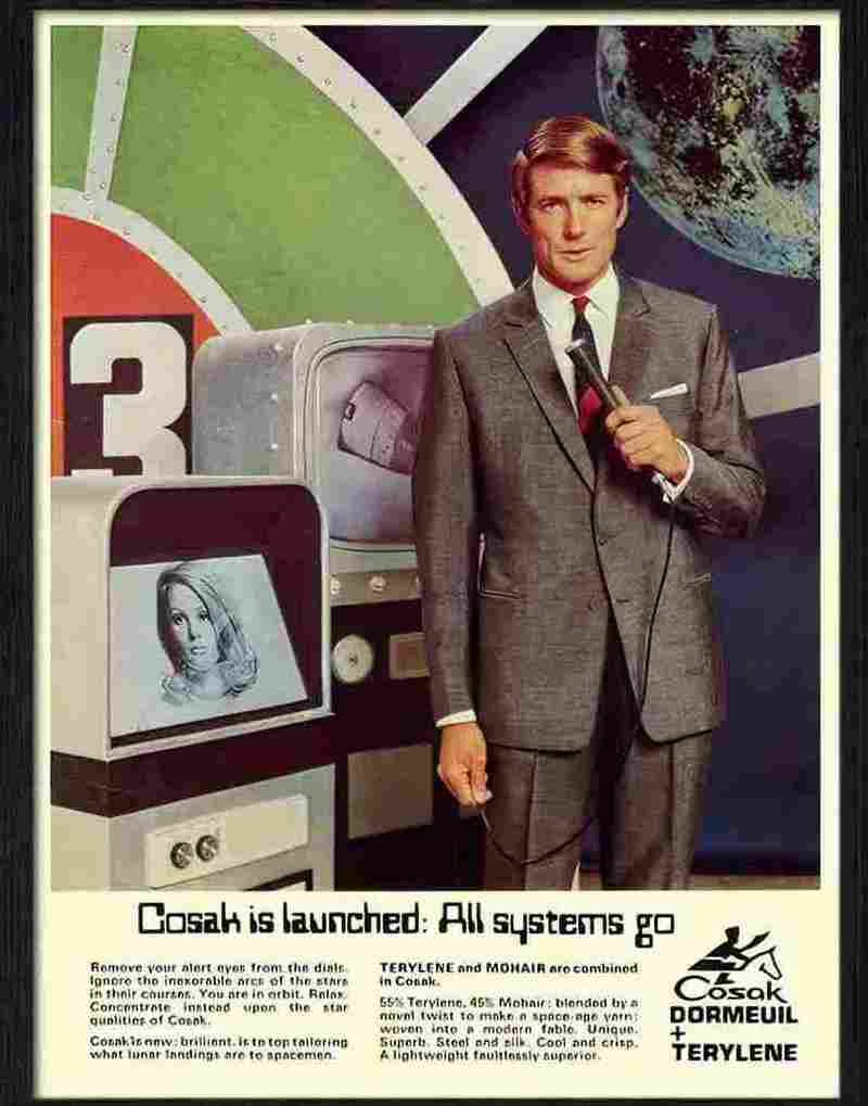 5 cosak mens fashion 1960s Advert A4 Photo Print