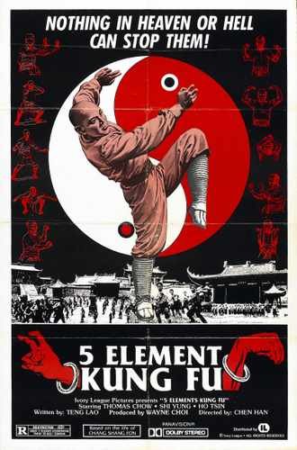 5 element kung fu 01 film star poster A4 Photo Print