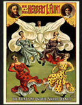 5 flints hypnotic skirt dance Advert A4 Photo Print