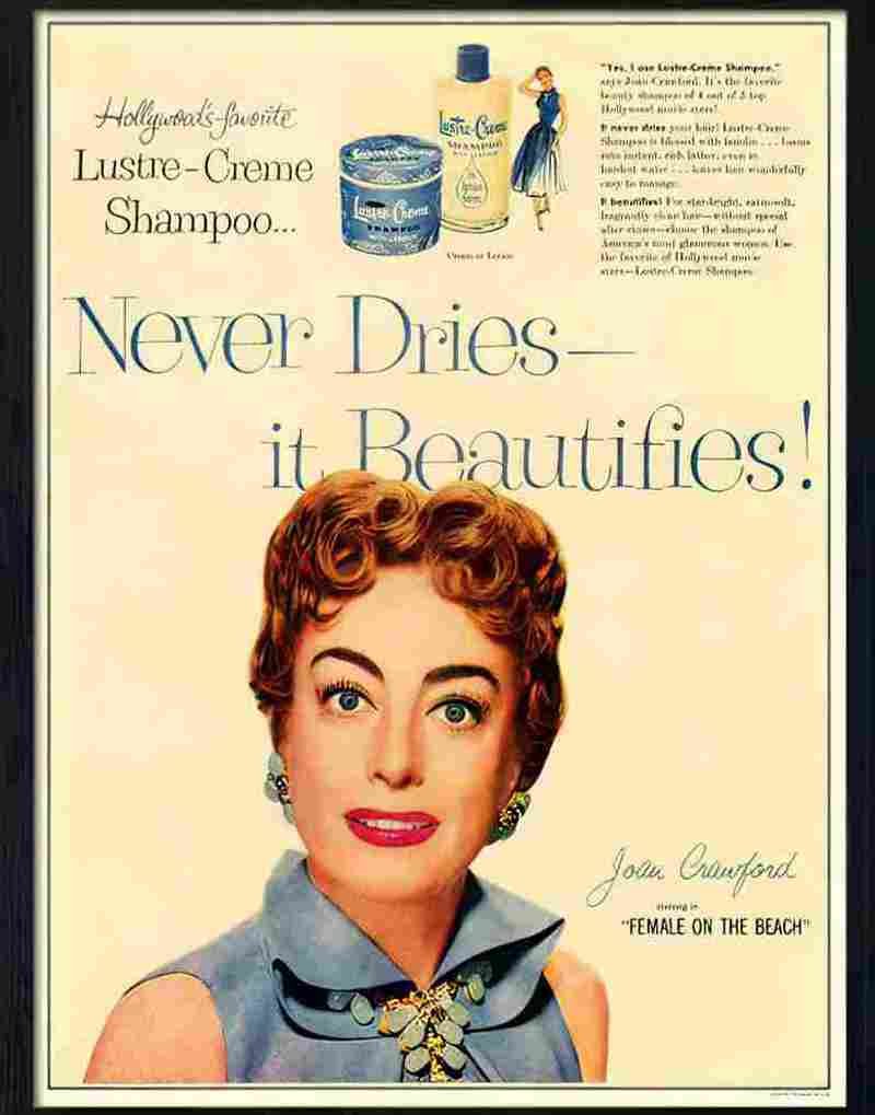 5 joan crawford lustre creme 2 Advert A4 Photo Print