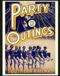 5 party outings Advert A4 Photo Print