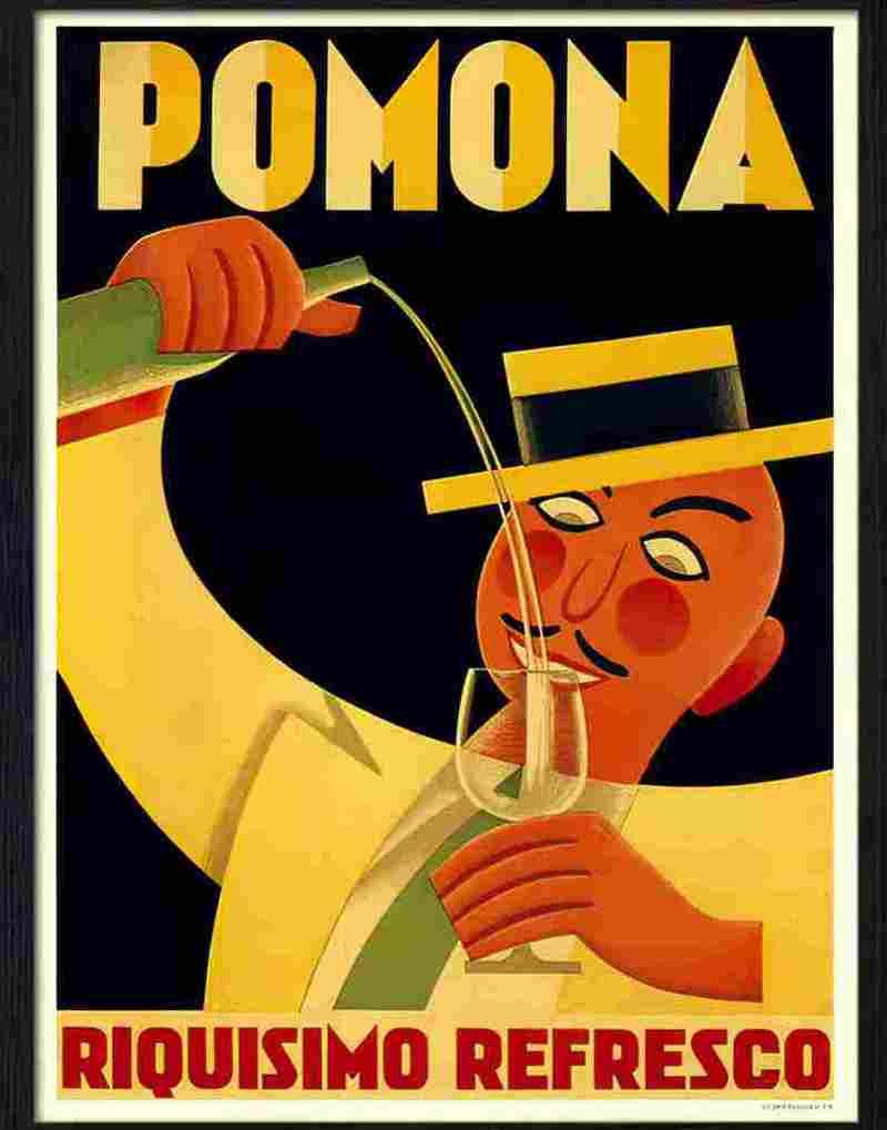 5 pomona Advert A4 Photo Print