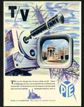 5 pye television advert 1950s Advert A4 Photo Print
