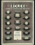 5 rolex watches advert 1920s Advert A4 Photo Print