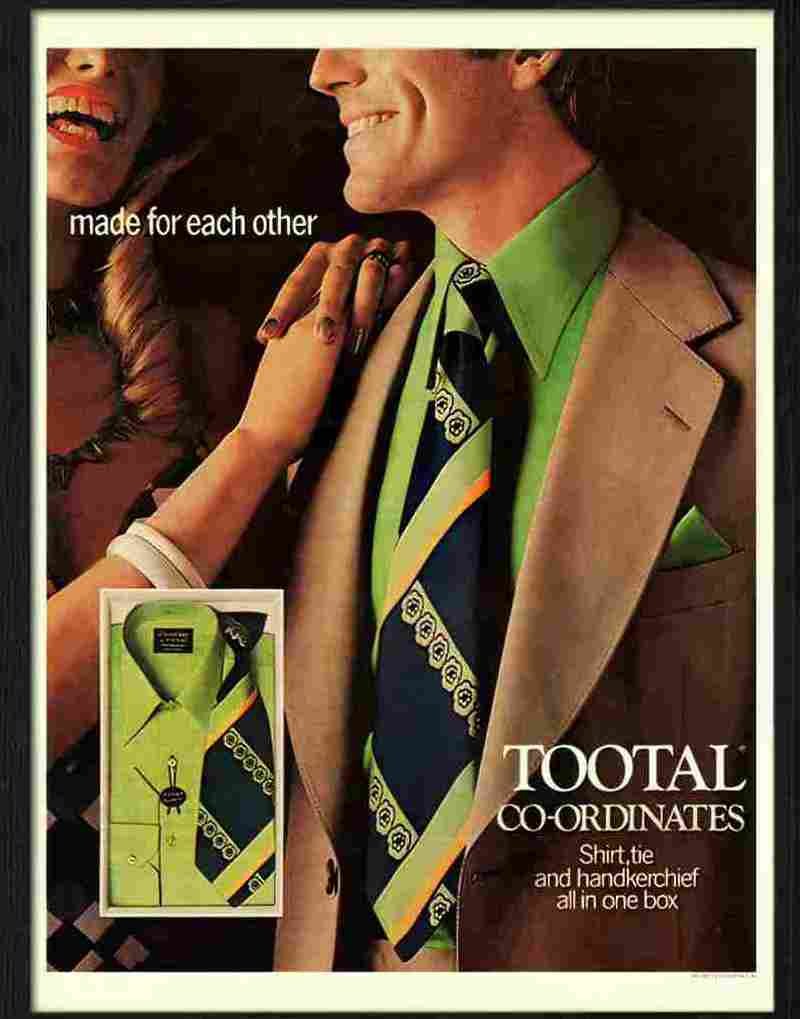 5 tootal coordinates menswear Advert A4 Photo Print